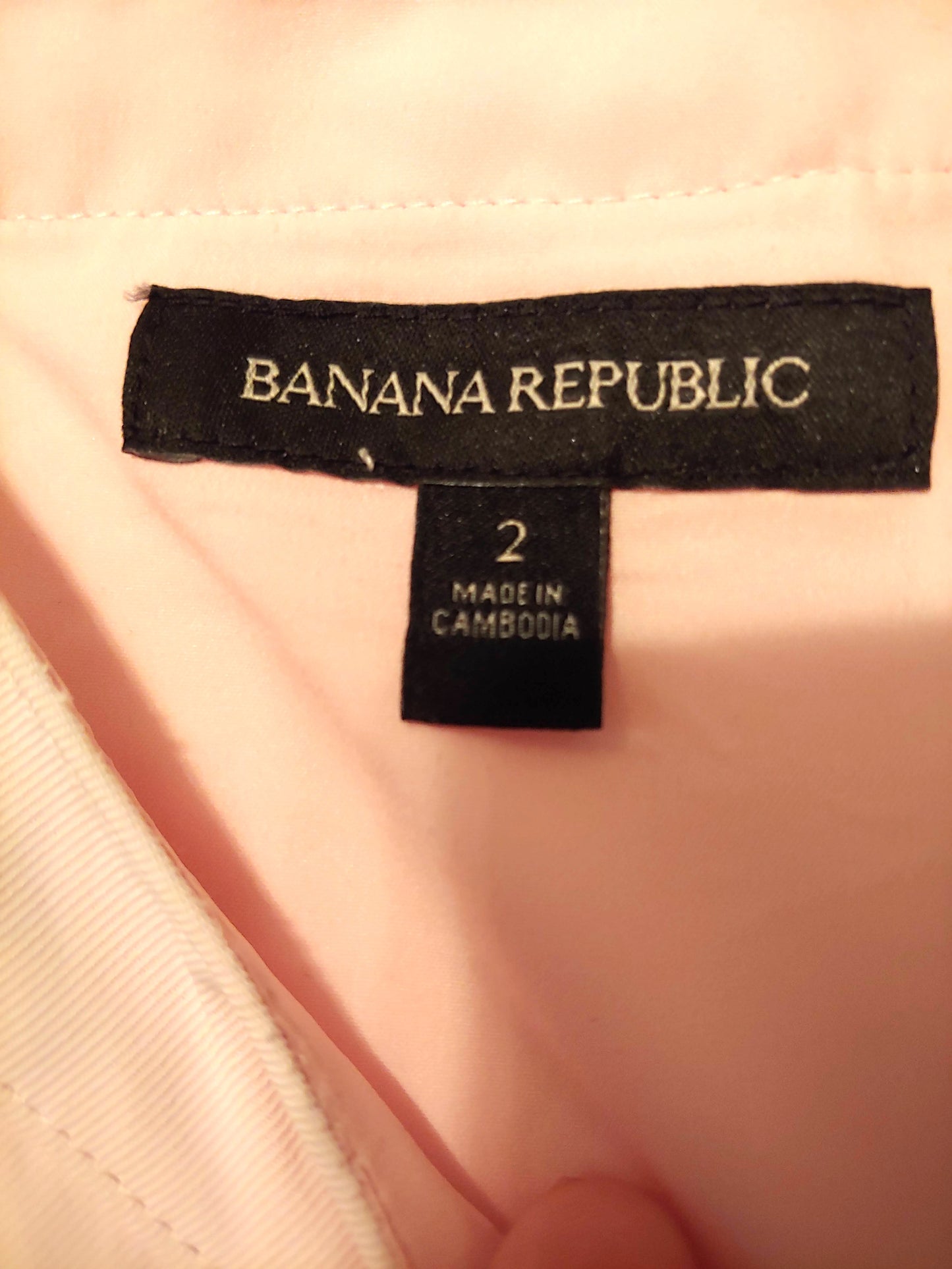Banana Republic Pink Tank Top NWOT