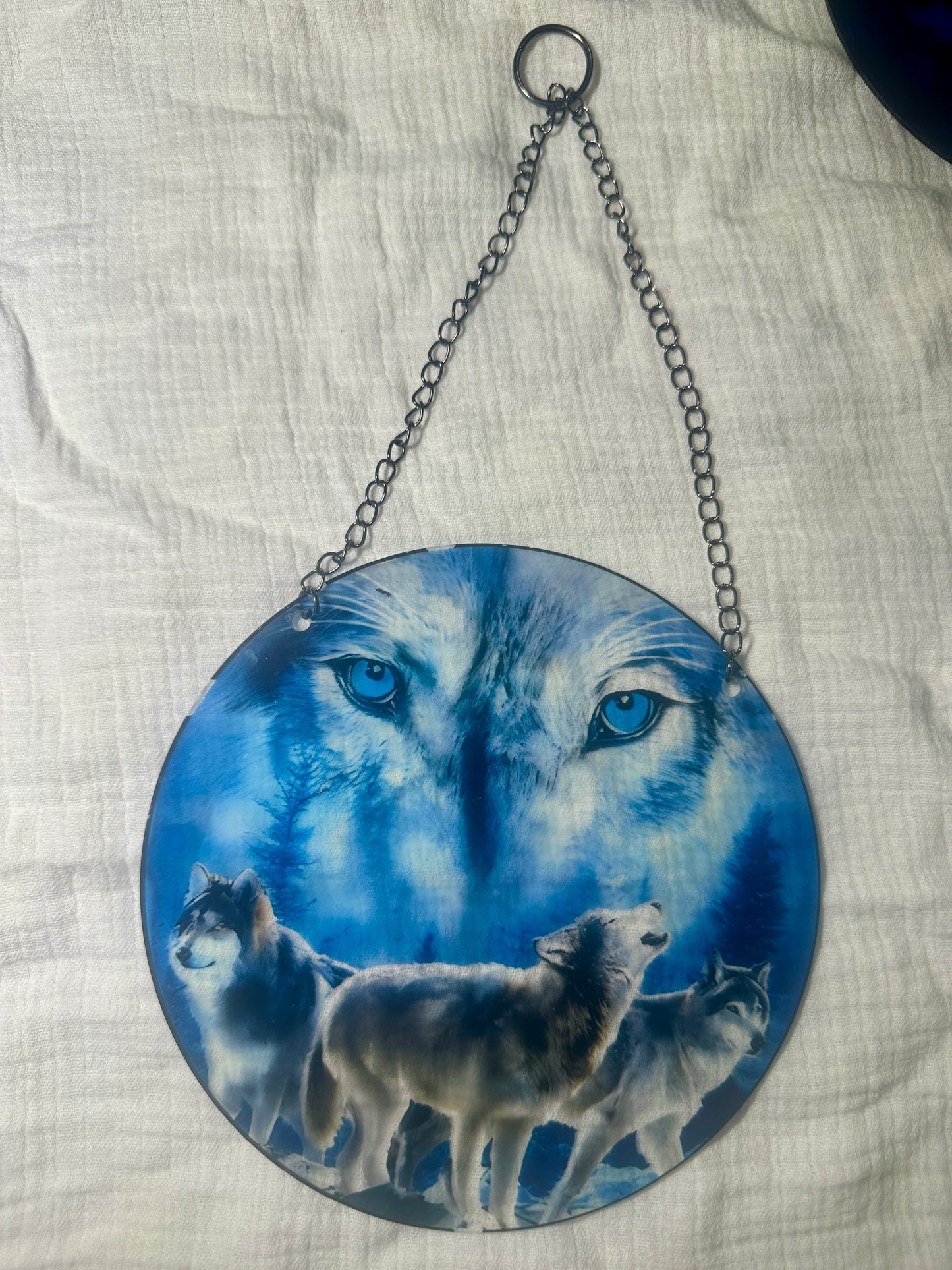 Wolf Pack Sun Catcher