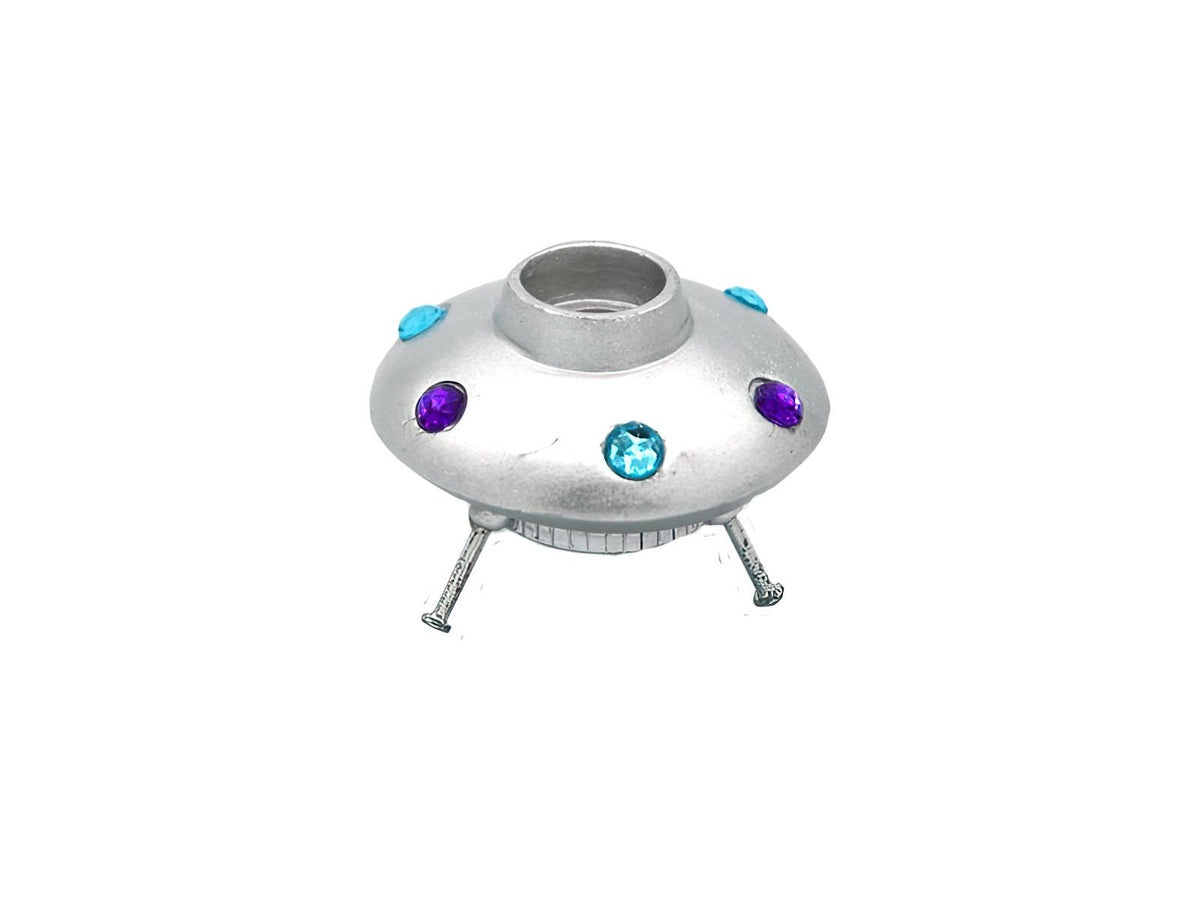 Space Ship Back flow Incense Burner