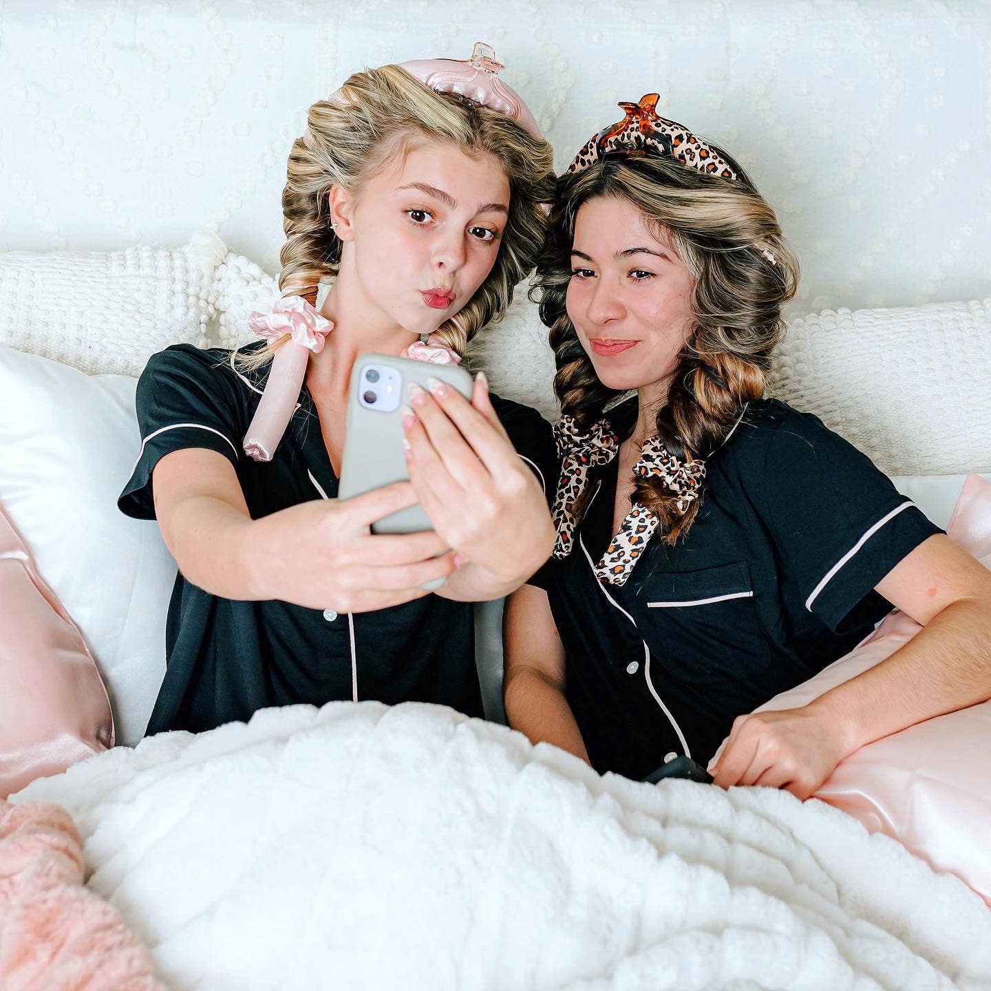 Heatless Satin Curler in Signature Box: LEOPARD