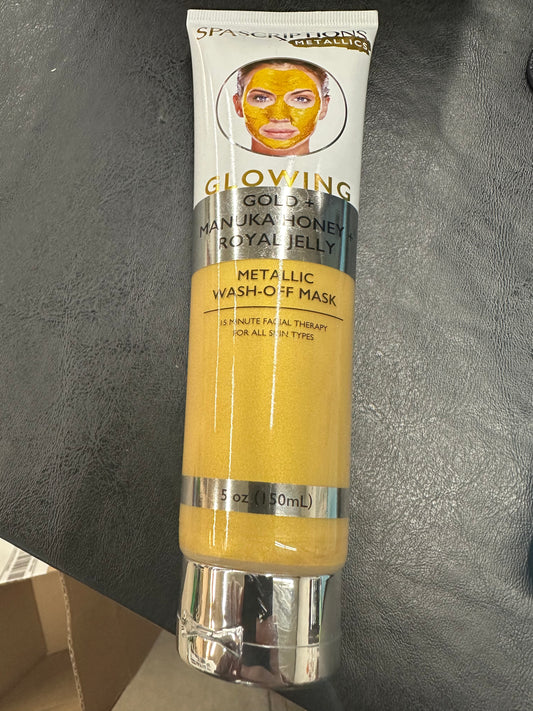 SPAScriptions Gold & Manuka Honey Wash Off Face Mask