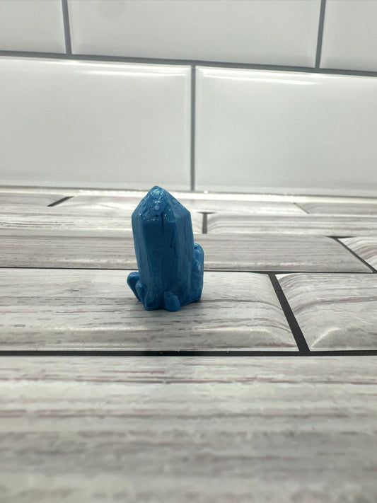 Mini Cobalt Monolith Resin Crystal #2