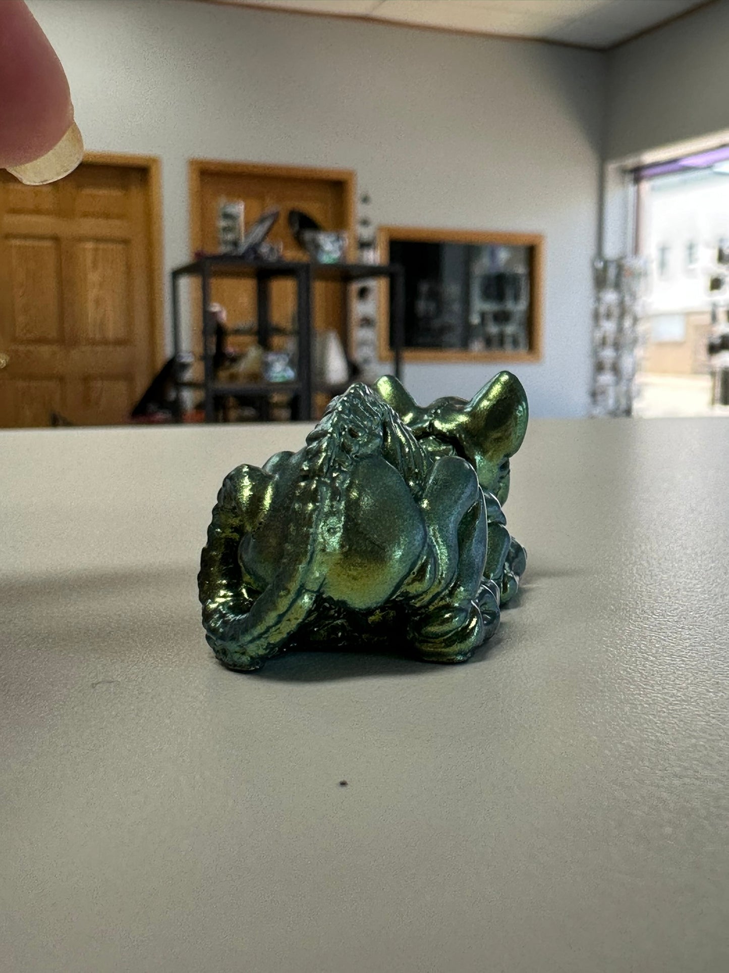 Mystical Skeleton Cat Resin Figurine