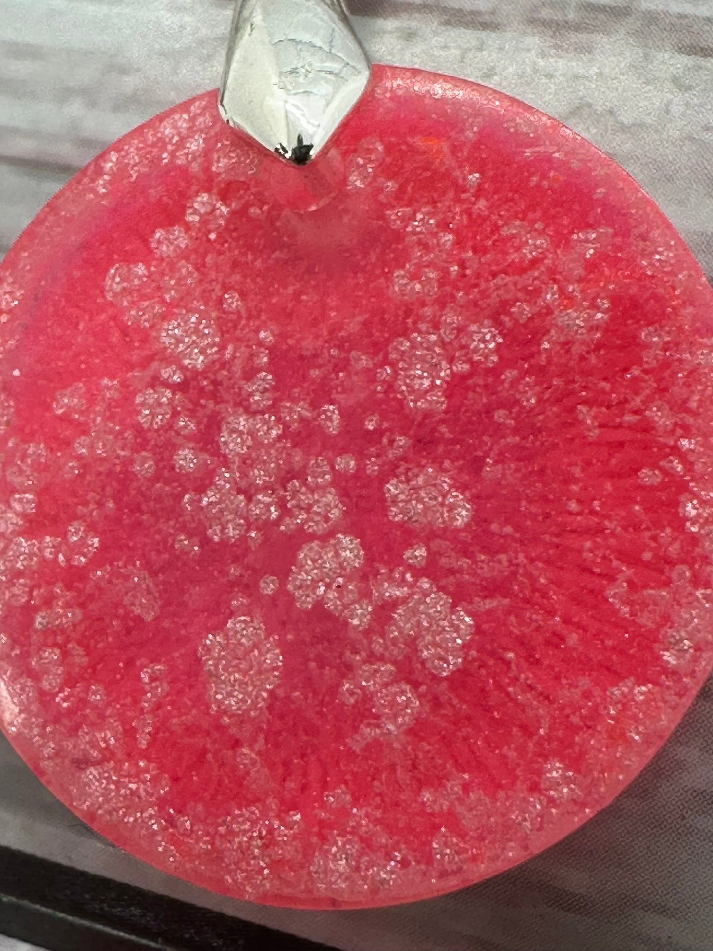 Pink Paradise Resin Necklace