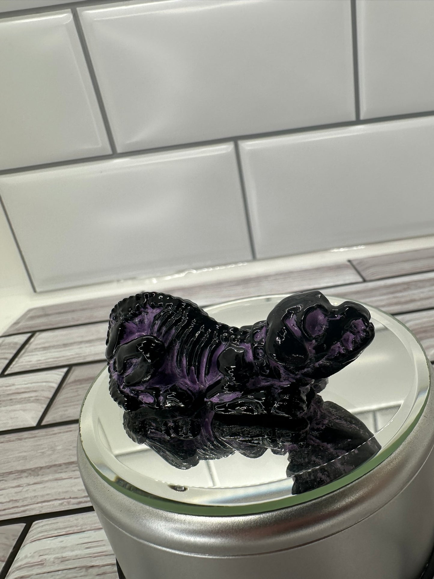 "Bones" The Dog Skeleton Resin Decor