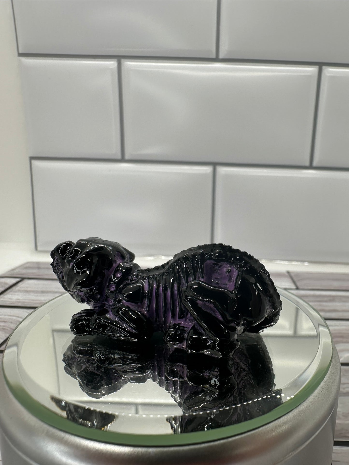"Bones" The Dog Skeleton Resin Decor