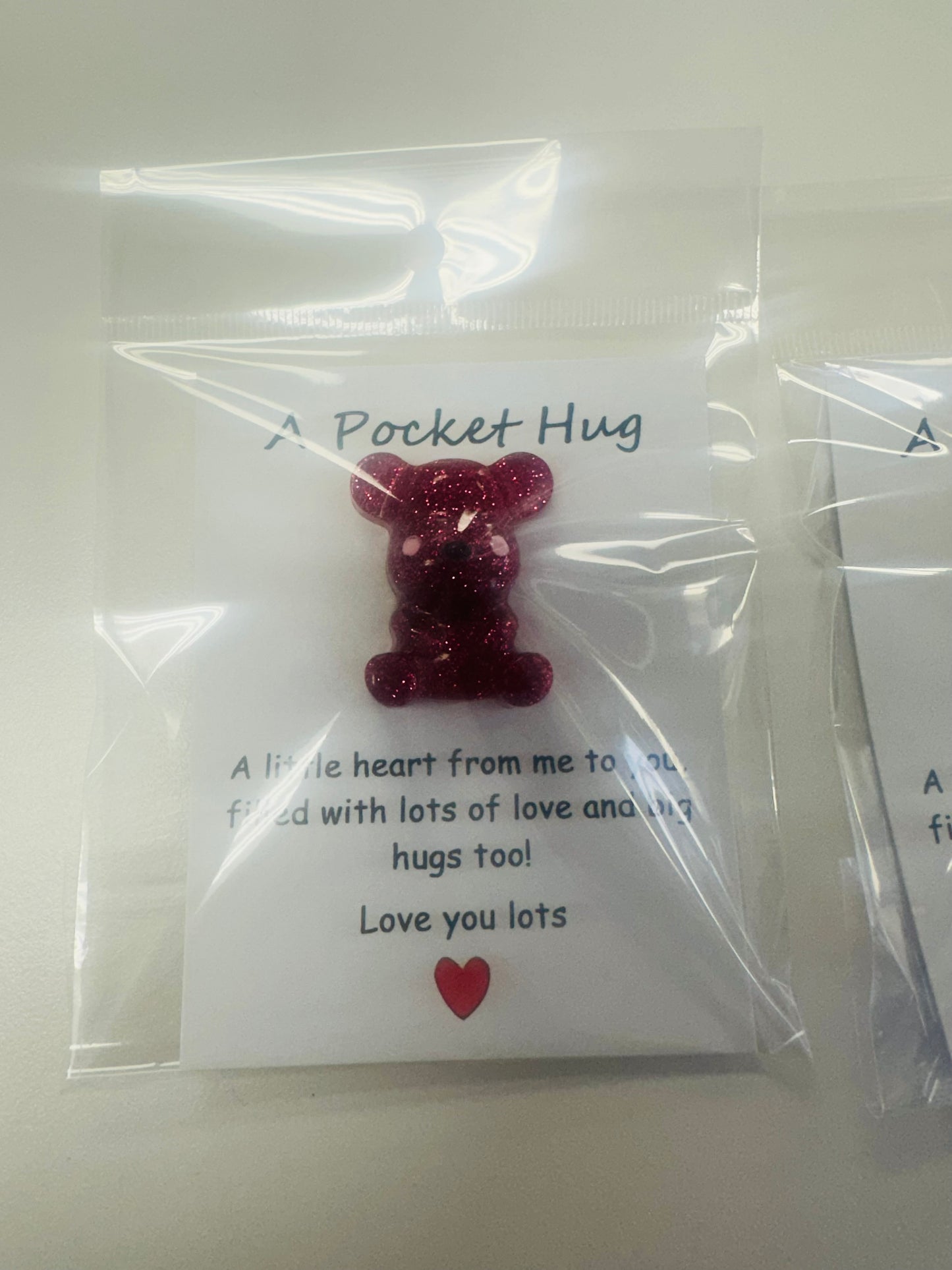 Resin Bear Pocket Hugs
