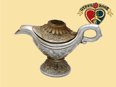 Magic Lamp Genie Back Flow Incense Burner