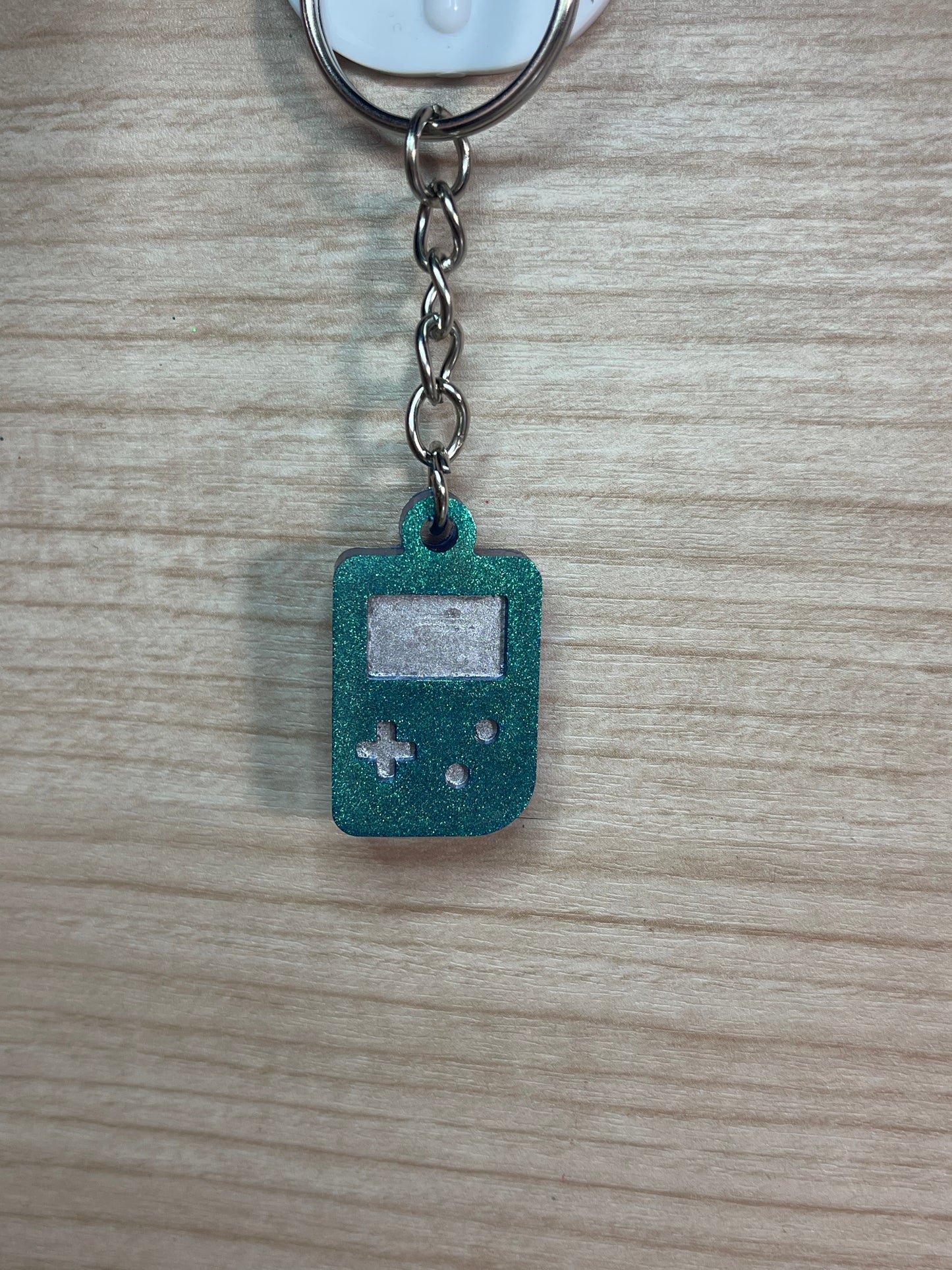 Game Boy Color Shift Gamer Keychain Controller