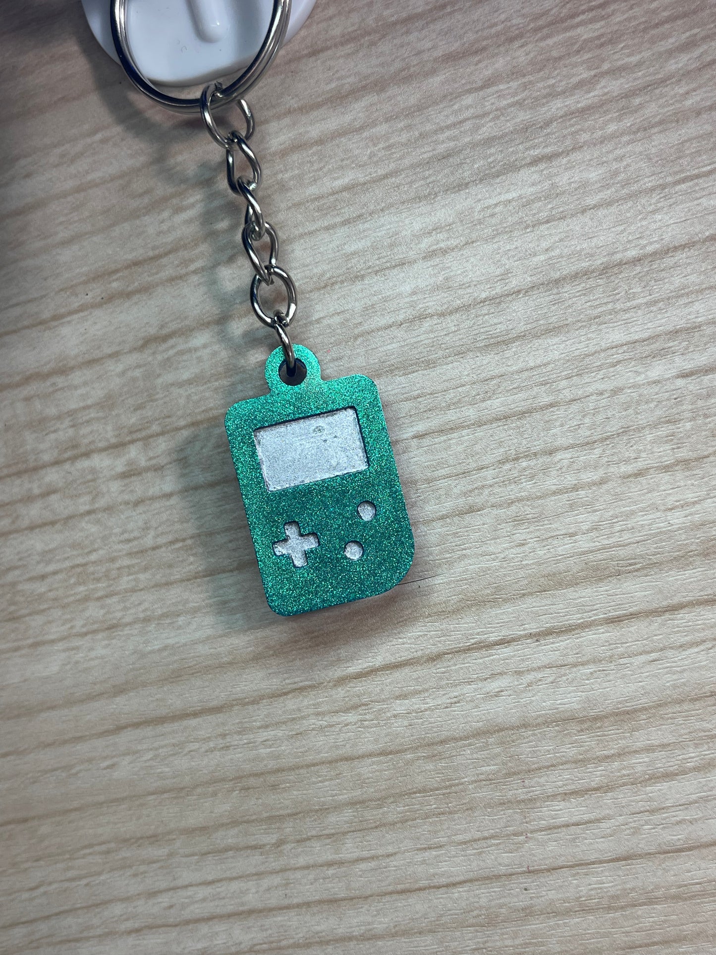 Game Boy Color Shift Gamer Keychain Controller