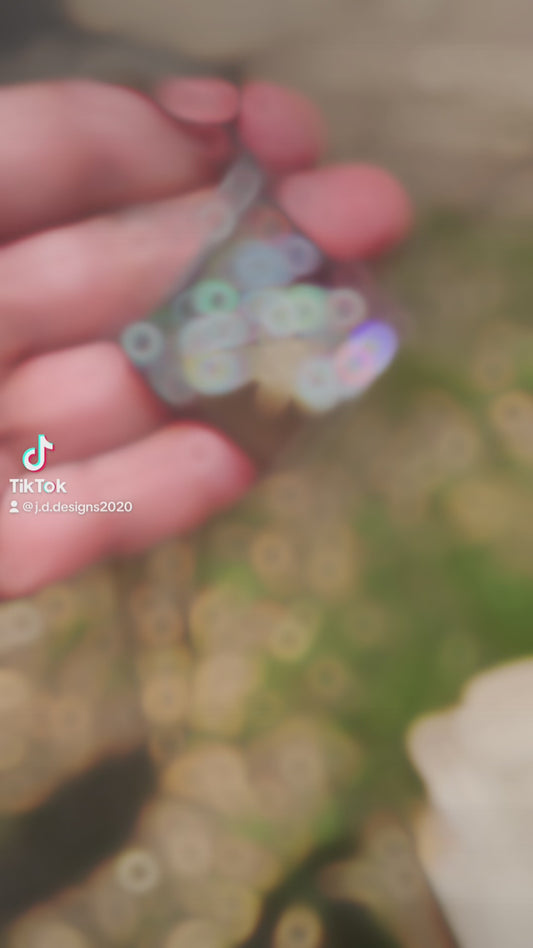 Beach Theme Necklace with Glitter and Star