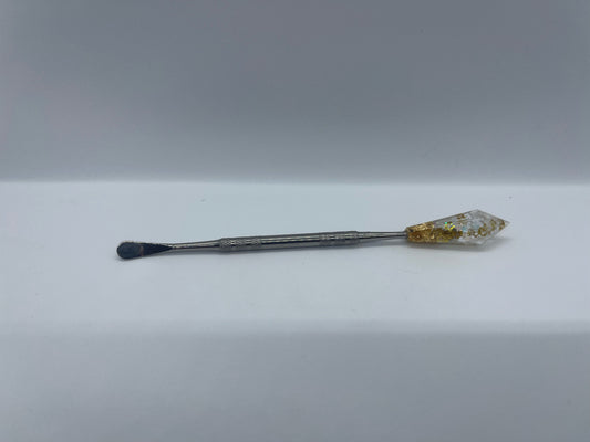 Gold with Star Crystal Wax Carving Tool Carver Dabber Dab Tool