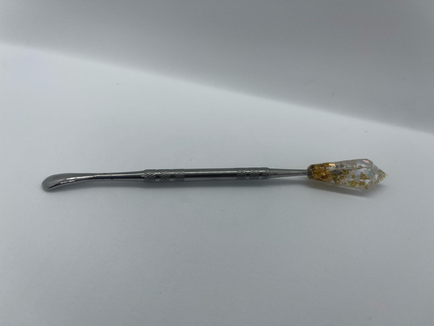 Gold with Star Crystal Wax Carving Tool Carver Dabber Dab Tool