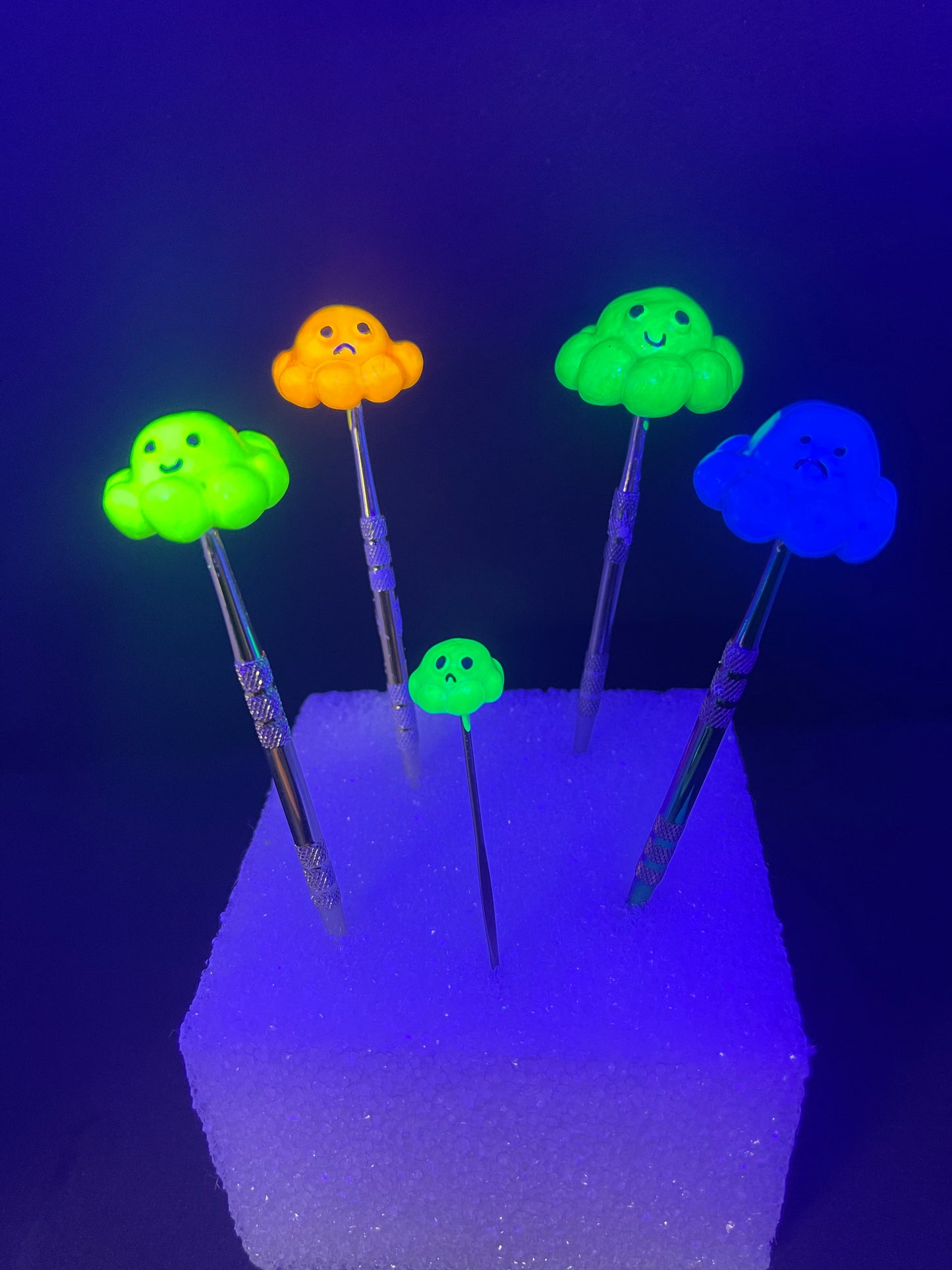 Octopus UV Glow Wax Carving Carver Dabber Dab Tool