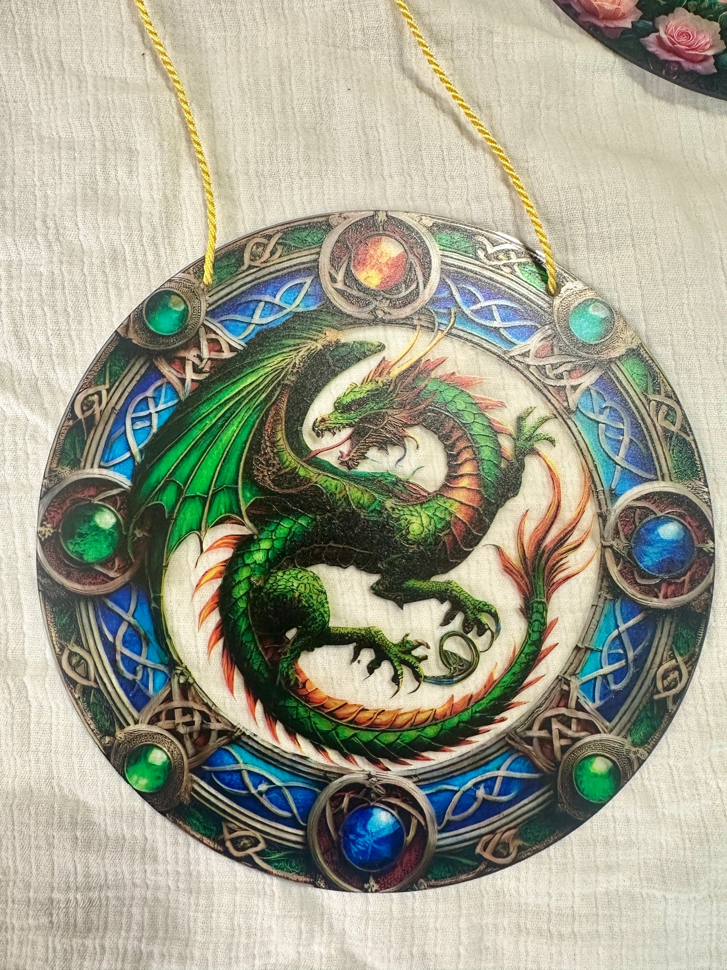 Green Dragon Sun Catcher