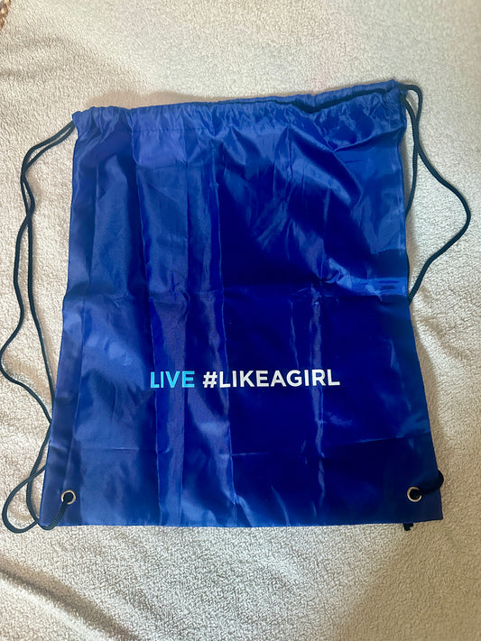 Like A Girl Draw String Bag