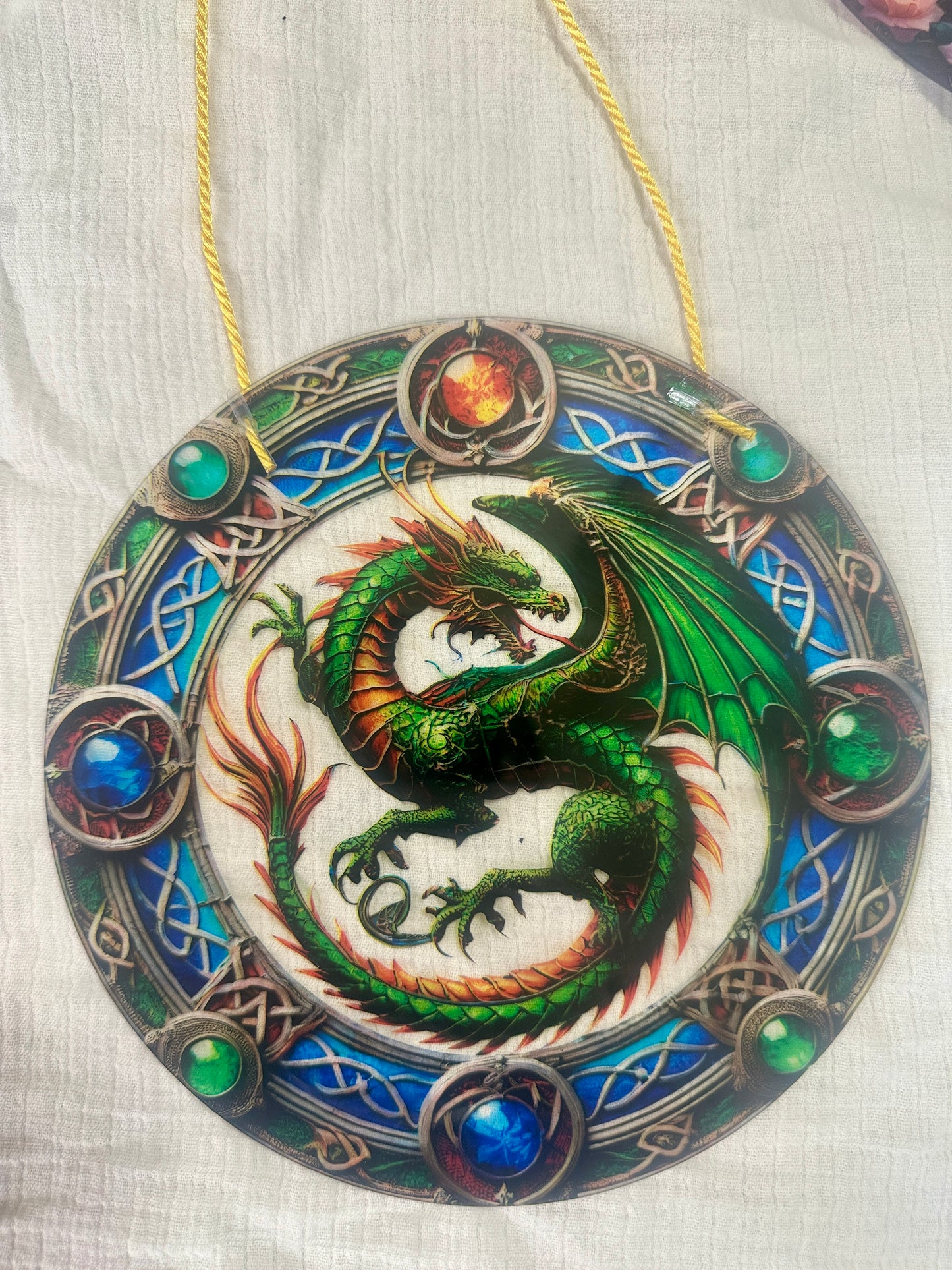 Green Dragon Sun Catcher