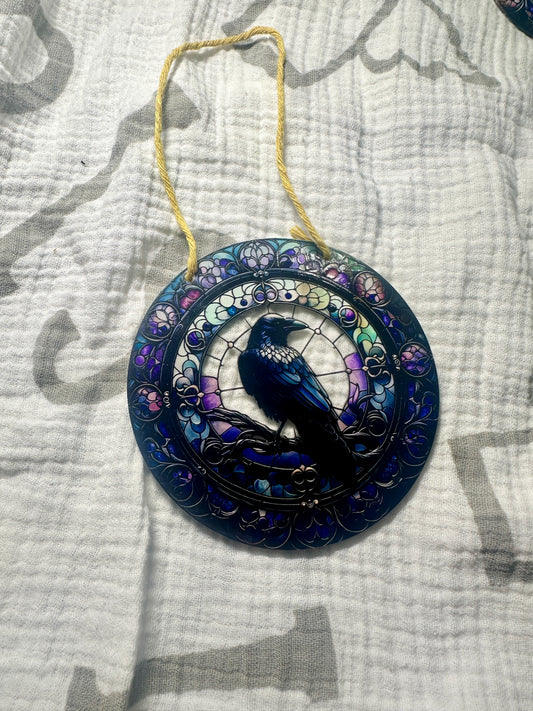 Mini Raven Sun Catcher