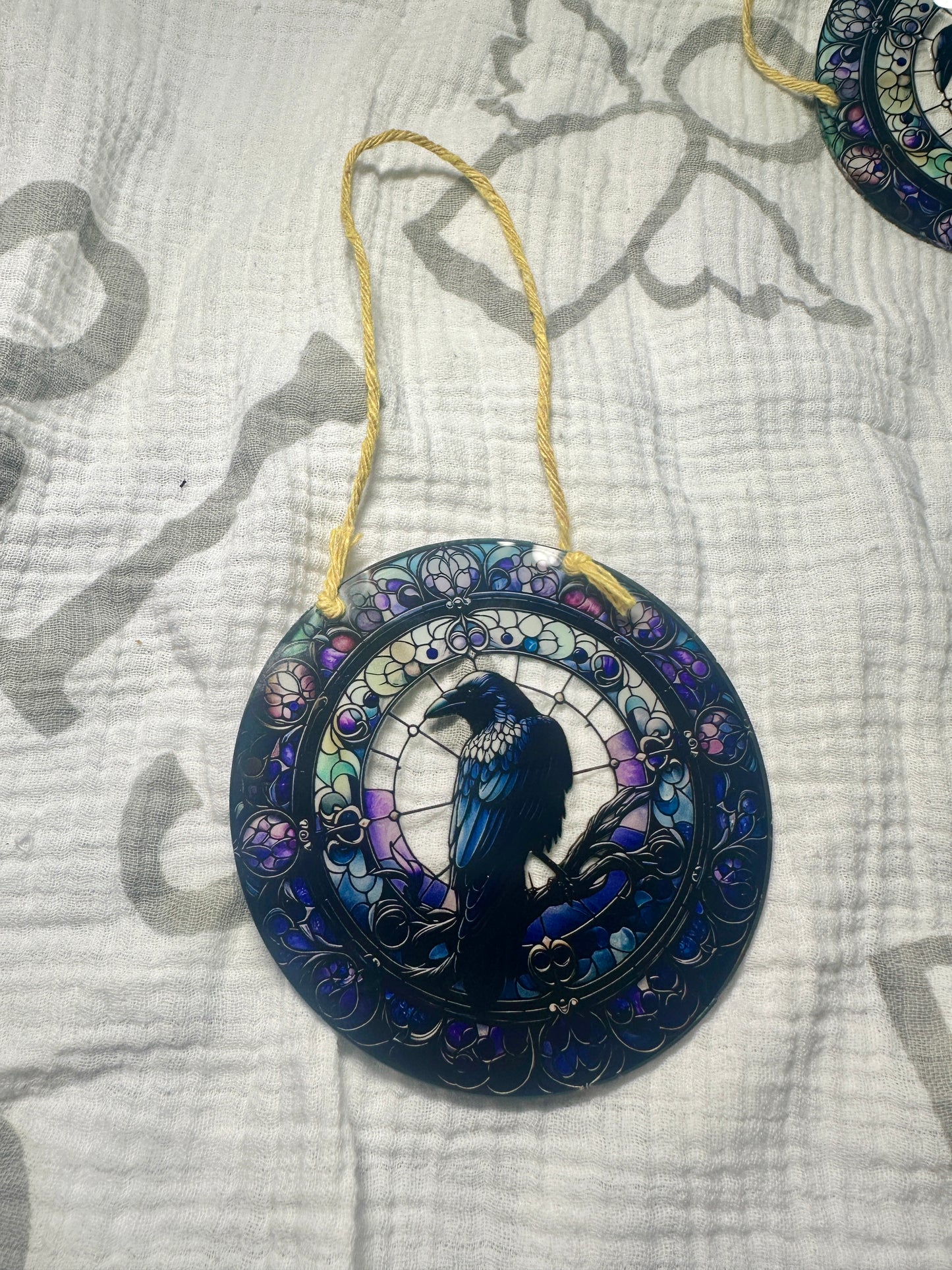 Mini Raven Sun Catcher