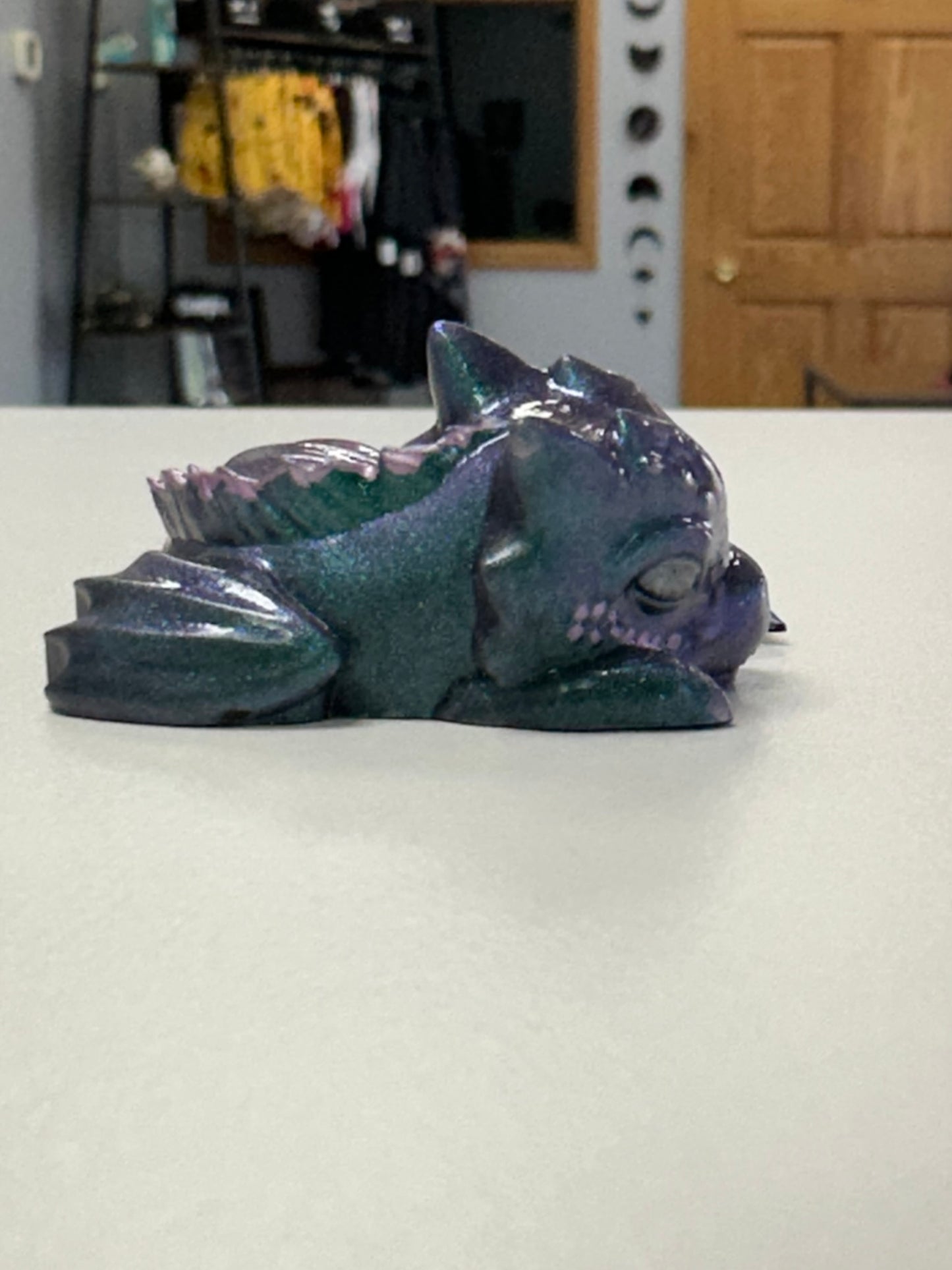 Dreamtime Dragon Resin Sculpture