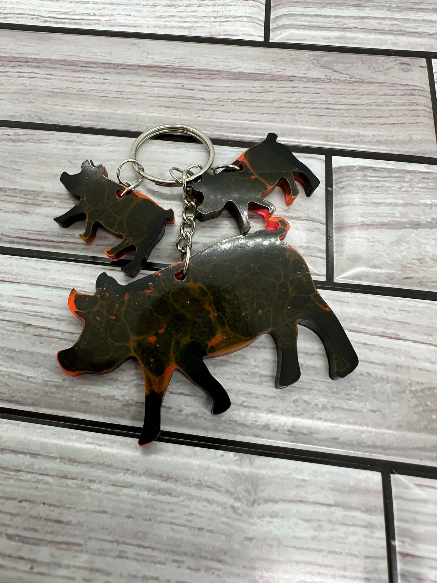 Oink-spiring Keychain