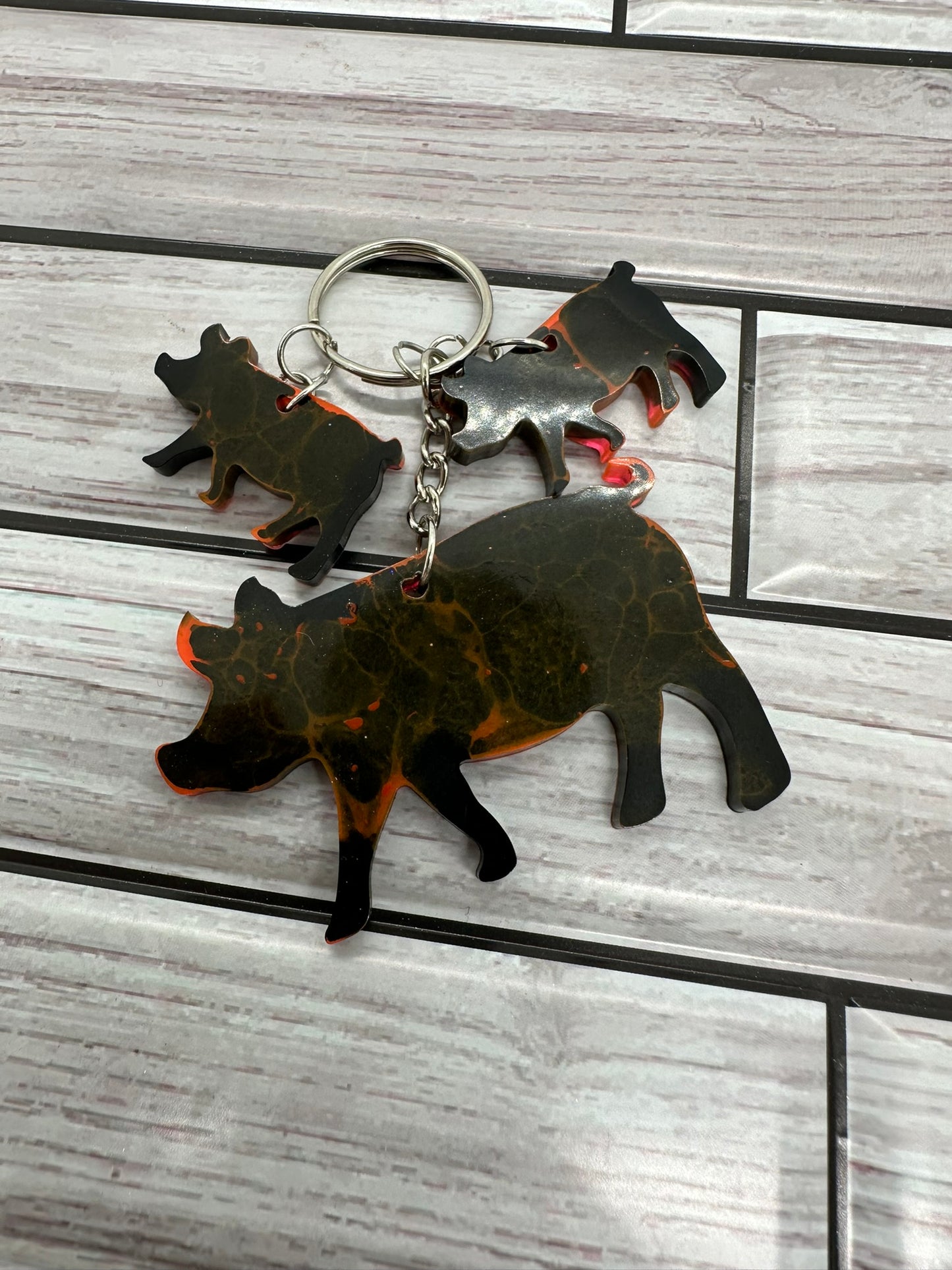 Oink-spiring Keychain