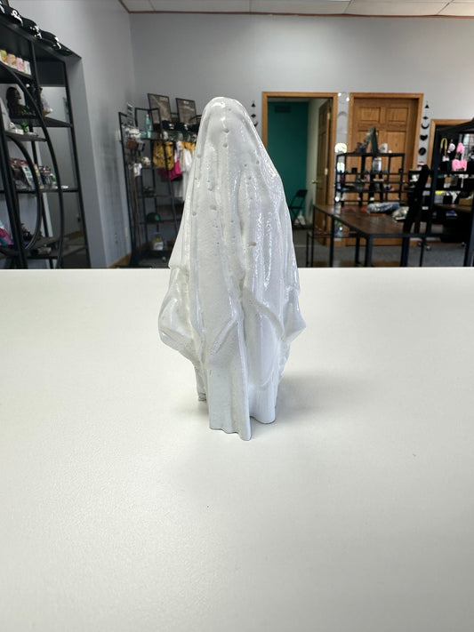 Ghostly Figure Plaster Figurine 4in