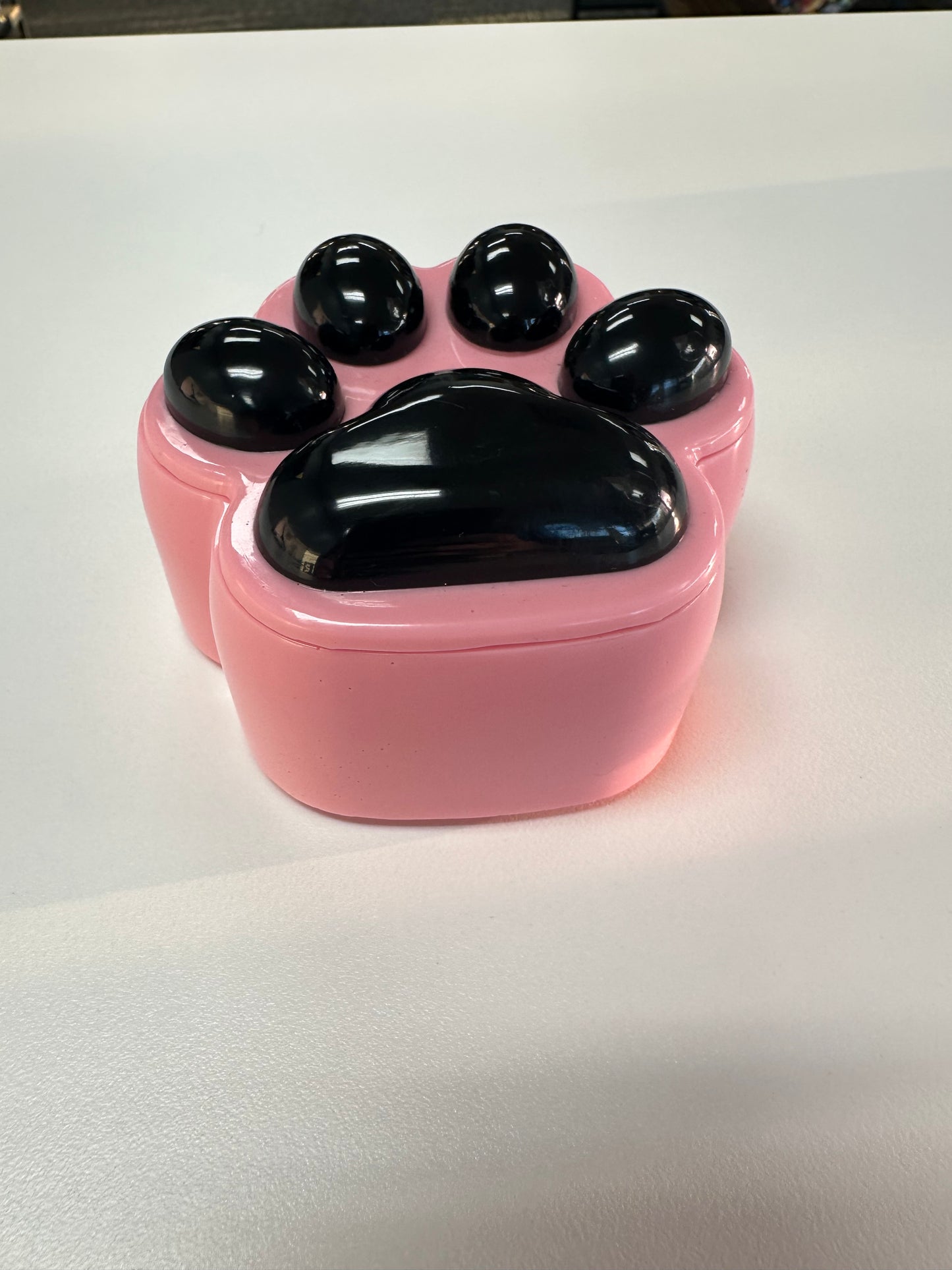 Resin Paw Print Trinket Box