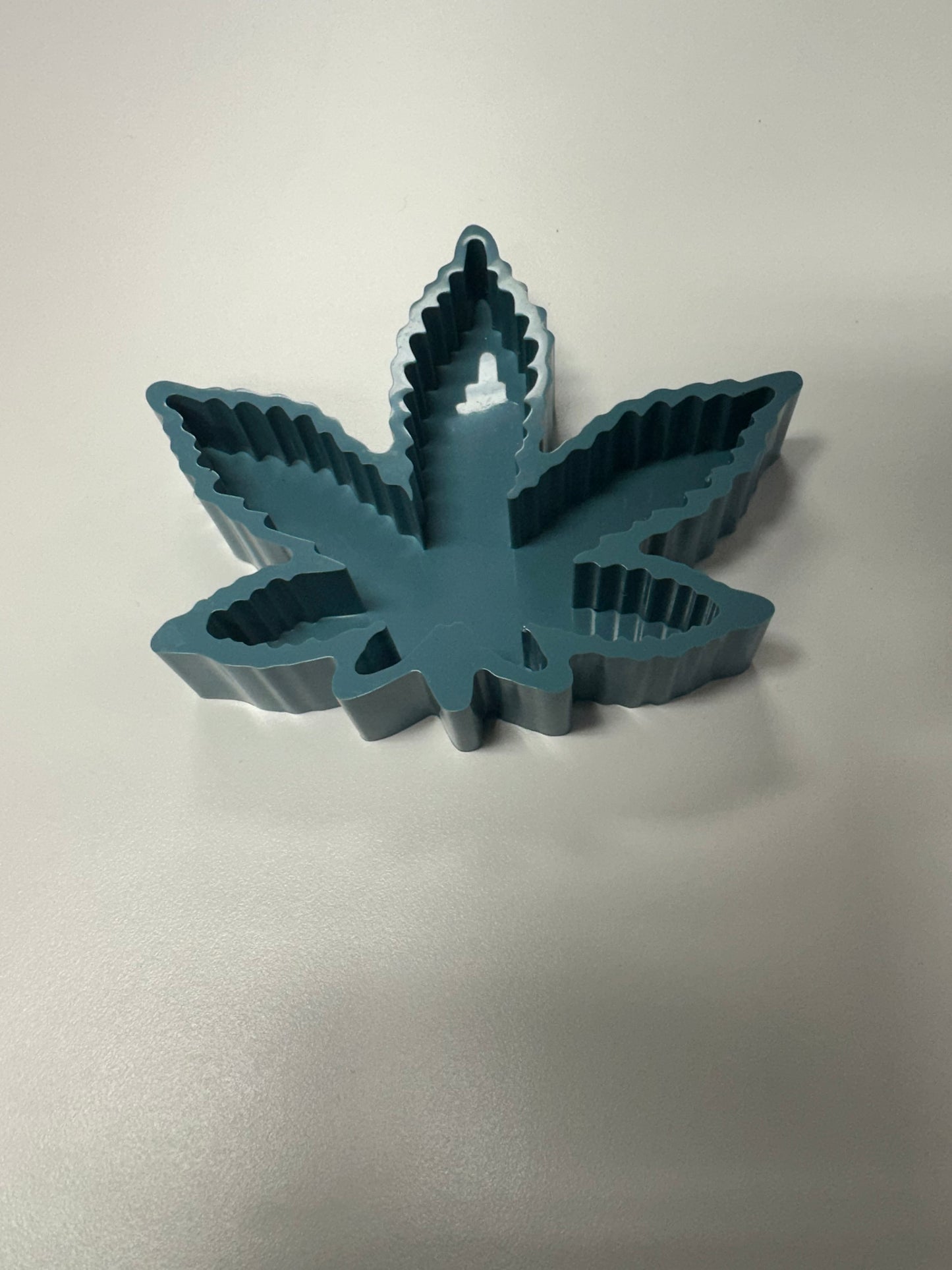 Marijuana Leaf Resin Trinket Dish