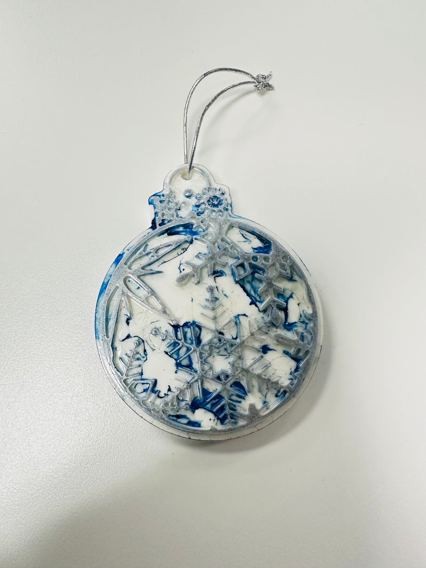 Winter Blues Ornament