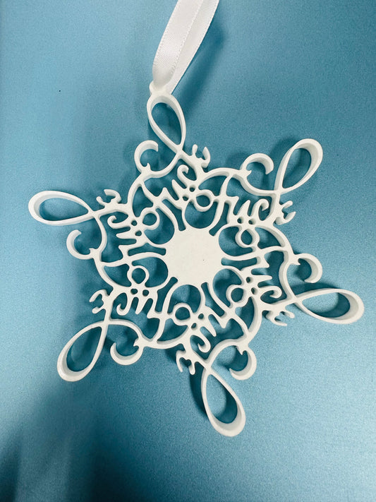 F*ck"-ing Festive Ornament