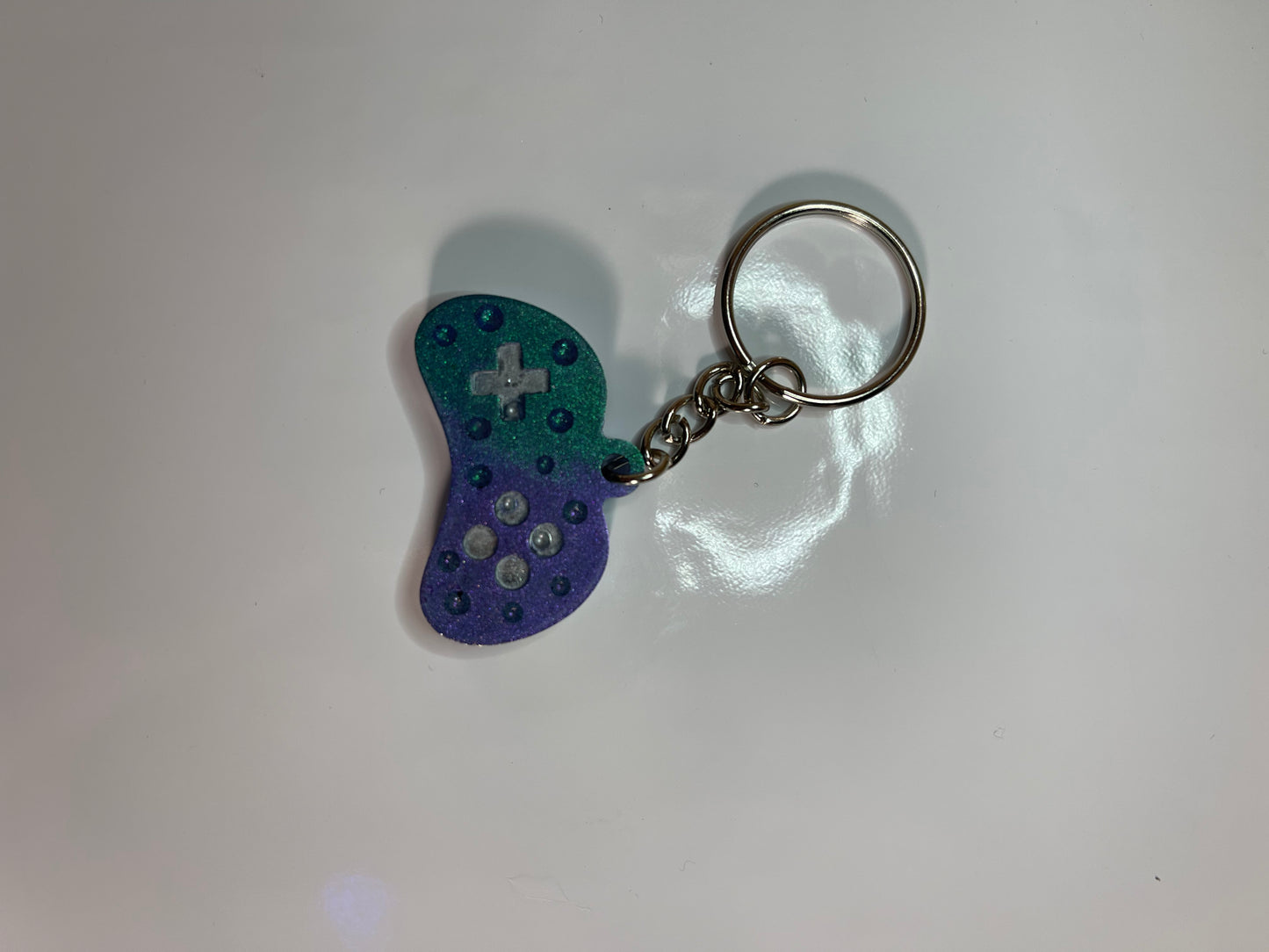 Raindrop Color Shift Gamer Keychain Controller