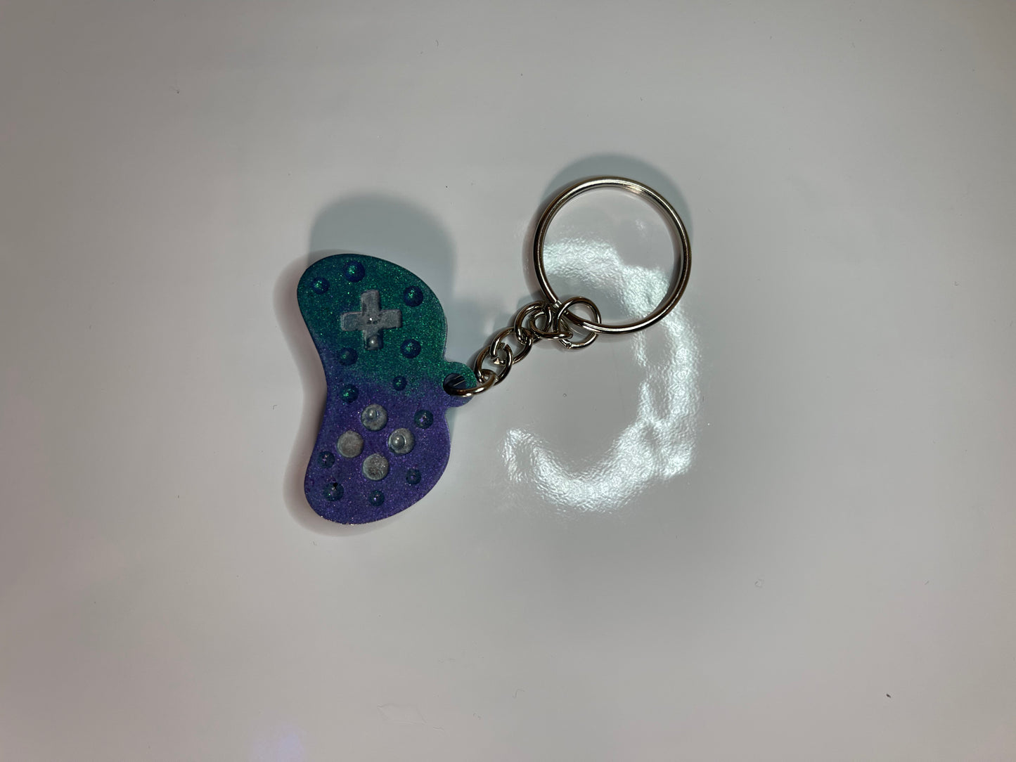 Raindrop Color Shift Gamer Keychain Controller